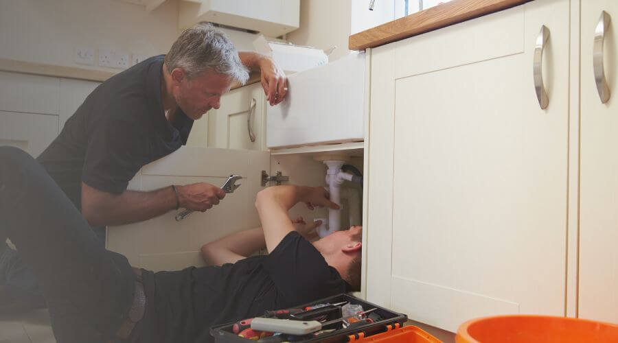 Professional burst pipe repair services in Mount Summit, IN